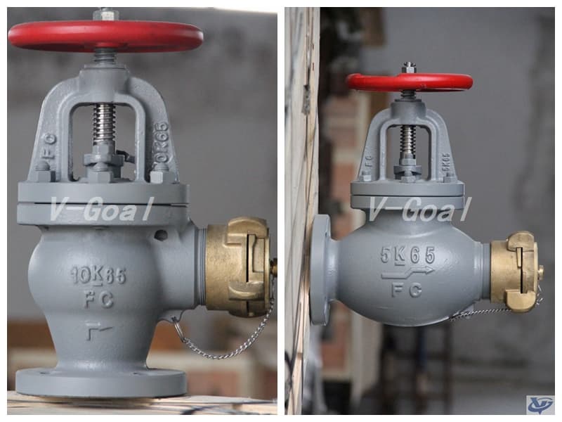 JIS Marine valve_ Cast Iron Globe Hose valve